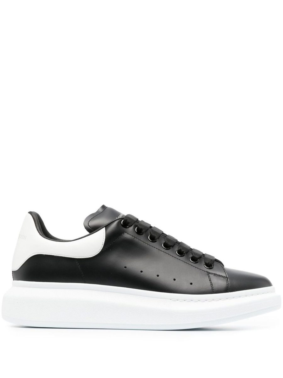 ALEXANDER MCQUEEN Oversized Sole Sneakers Black/White