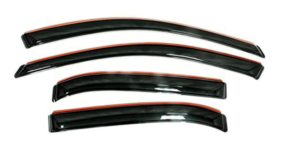 AVS 194682 In-Channel Ventvisor / Rain Guards | Fits 2016 - 2021 Honda Civic Sedan- Smoke, 4 pcs.