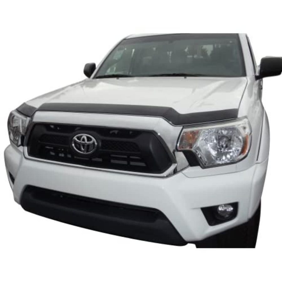 AVS 322079 Aeroskin Hood Protector | 2016 - 2023 Toyota Tacoma | Low Profile / Flush - Smoke