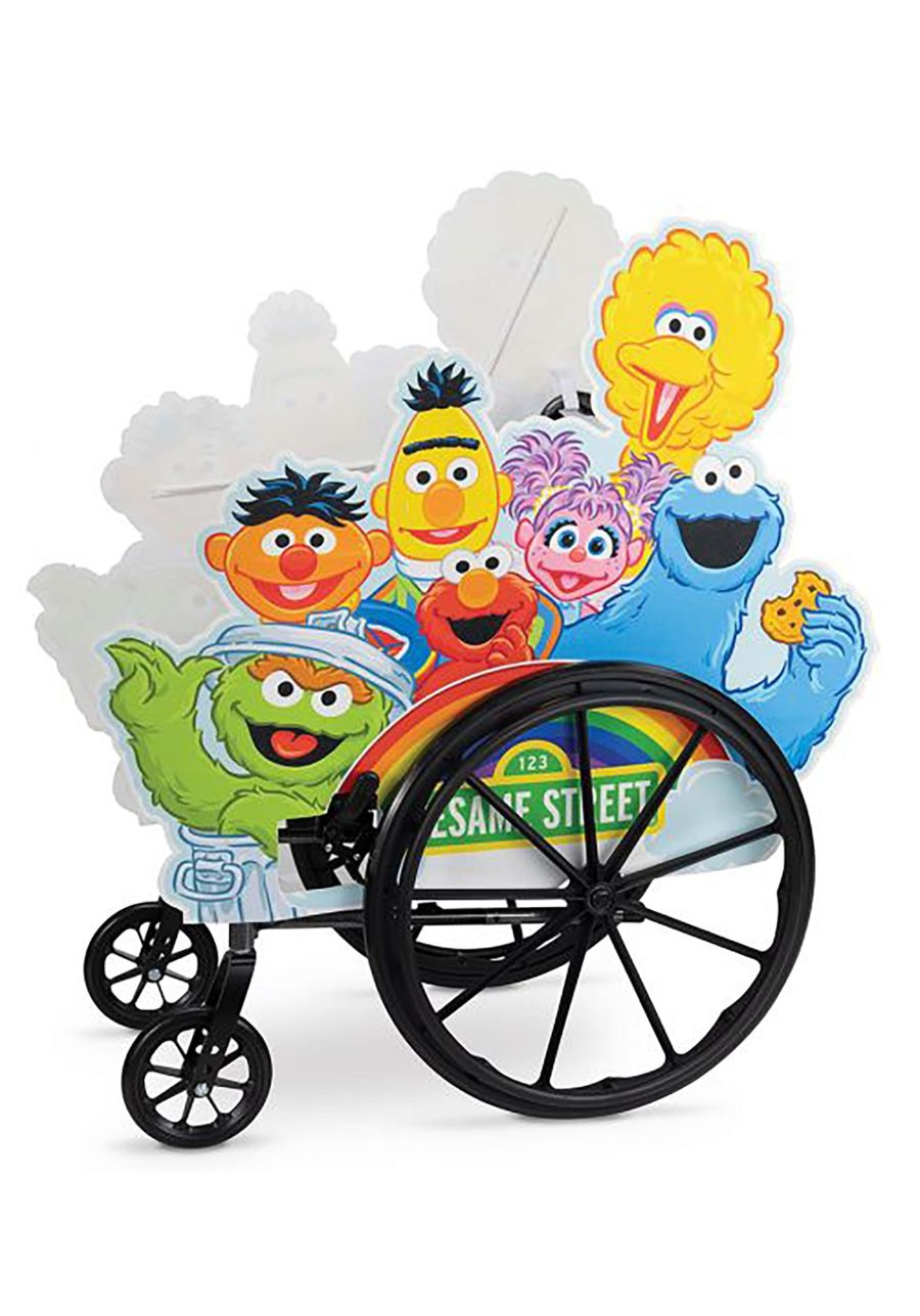 Adaptive Sesame Street Wheelchair Cover