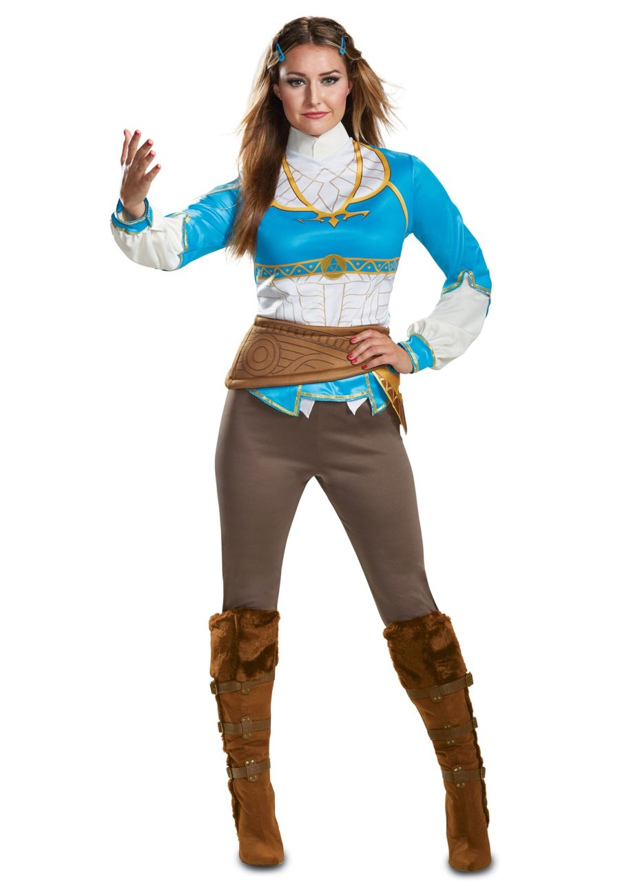 Adult Breath of the Wild Zelda Costume