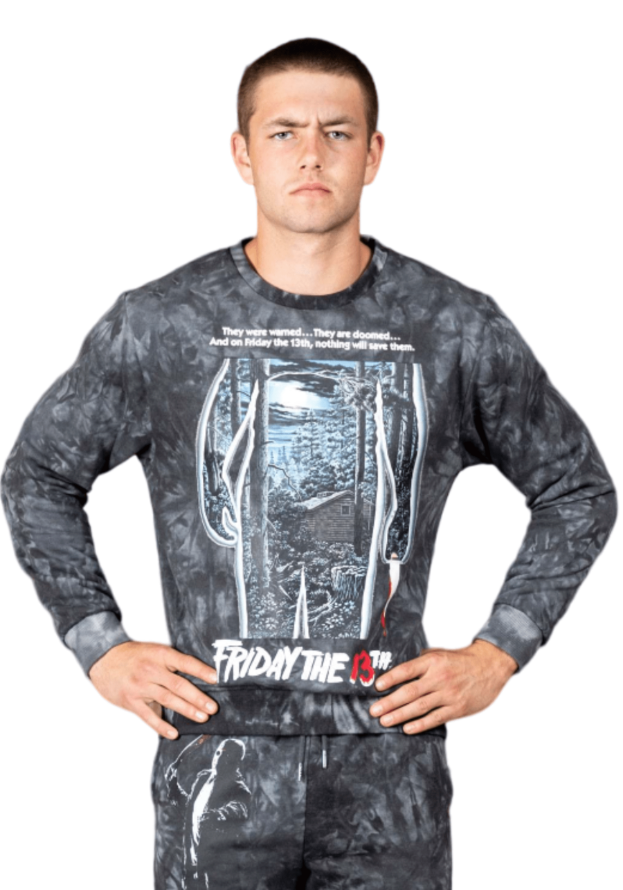 Adult Cakeworthy Friday the 13th Tie Dye Crewneck