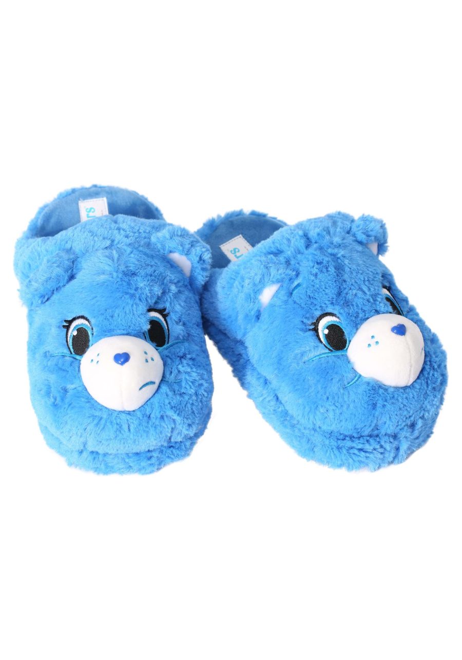 Adult Care Bears Grumpy Bear Slippers