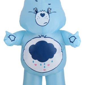 Adult Care Bears Inflatable Grumpy Bear Costume