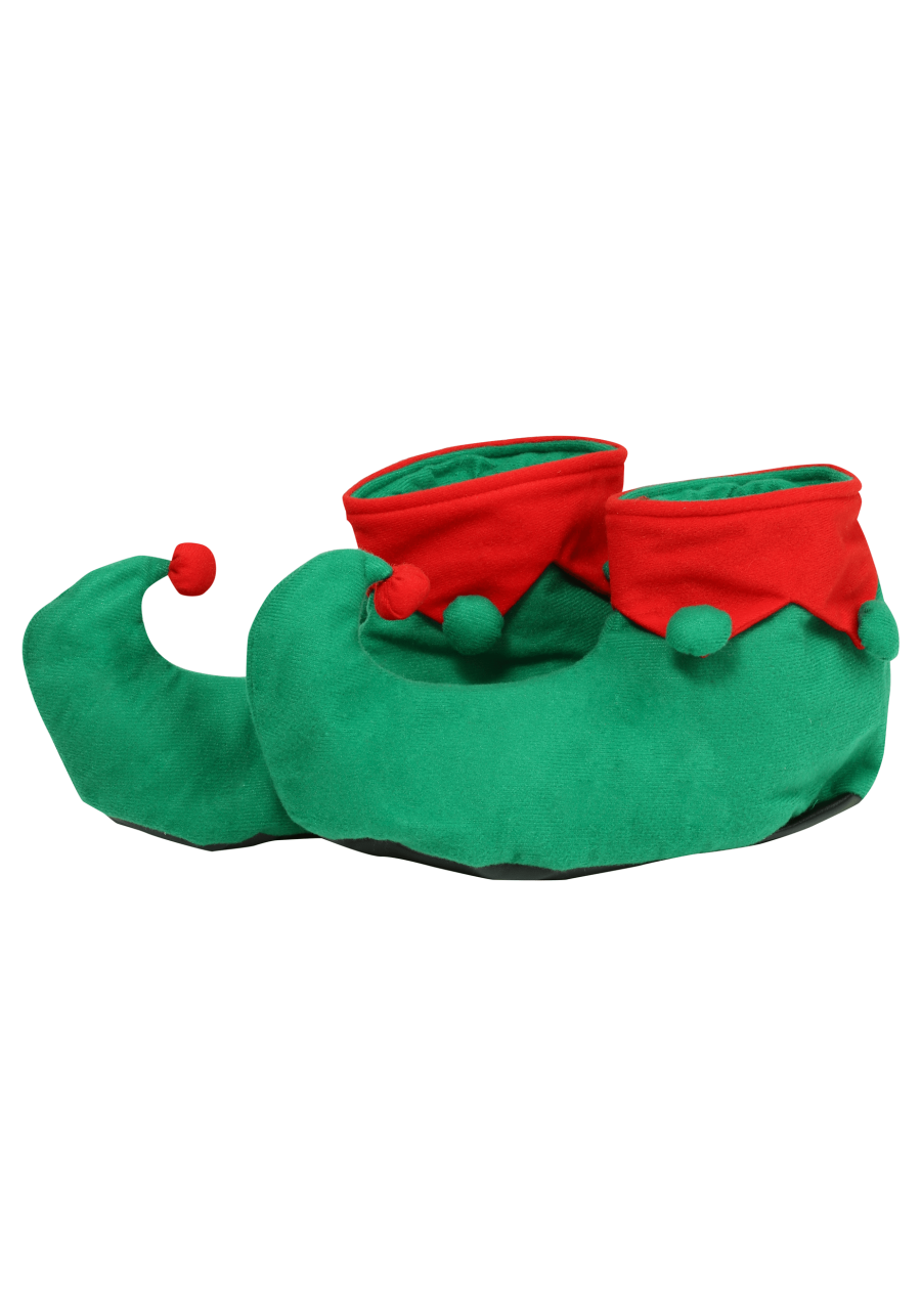 Adult Christmas Plus Size Elf Shoes