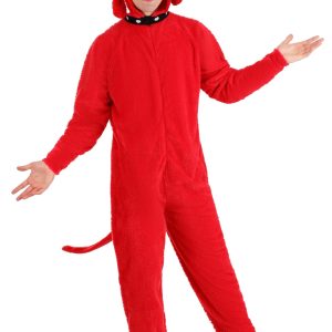 Adult Clifford the Big Red Dog Costume
