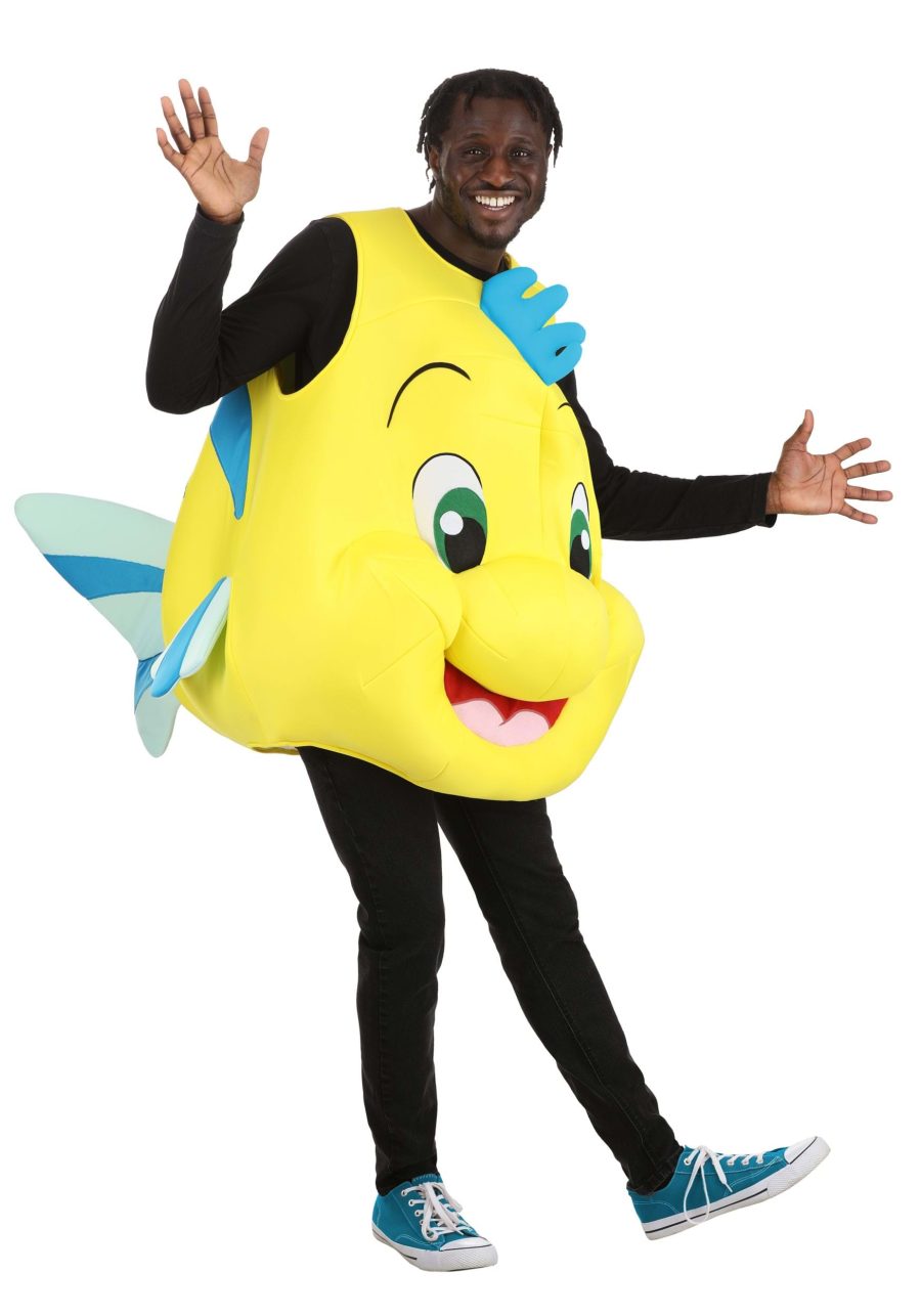 Adult Disney The Little Mermaid Flounder Costume