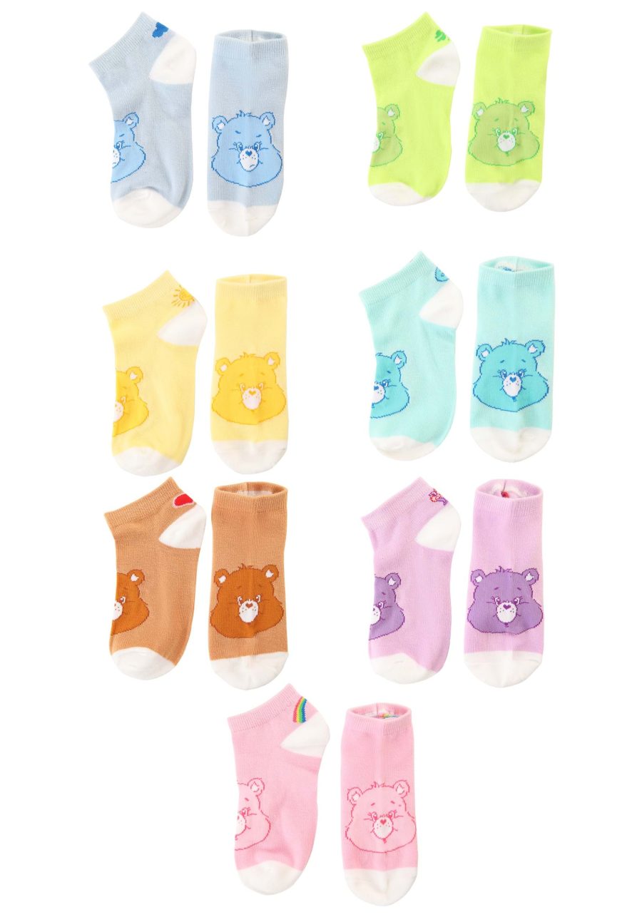 Adult Faces Care Bears Sock Pack