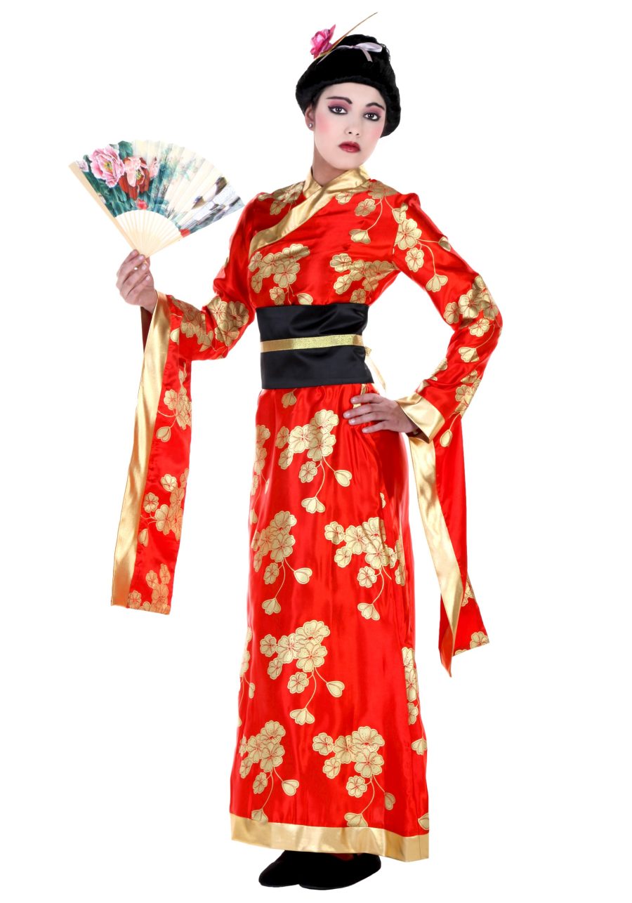 Adult Geisha Kimono Costume