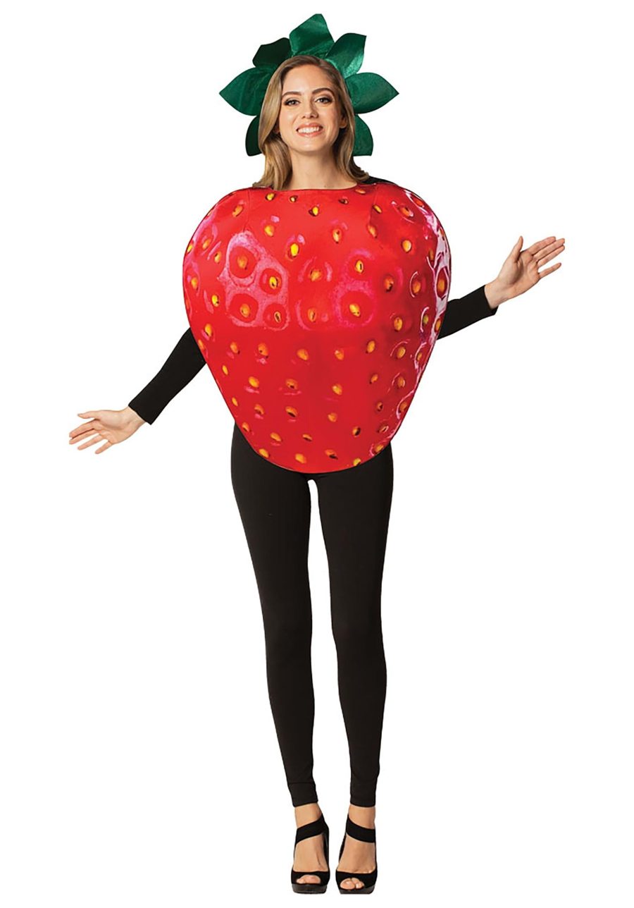 Adult Get Real Strawberry Costume