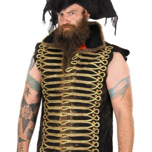 Adult Ghost Pirate Costume Hat