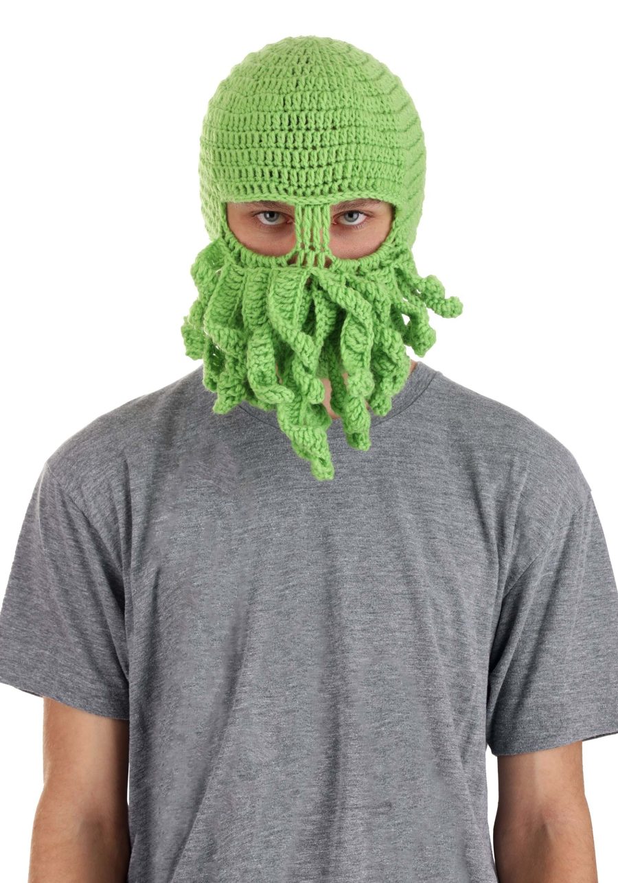 Adult Green Cthulhu Beanie