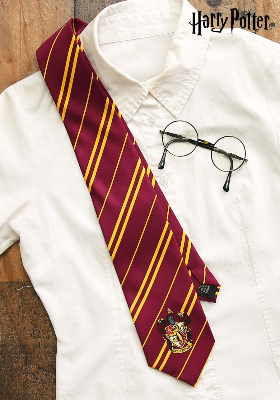 Adult Harry Potter Gryffindor Silk Tie