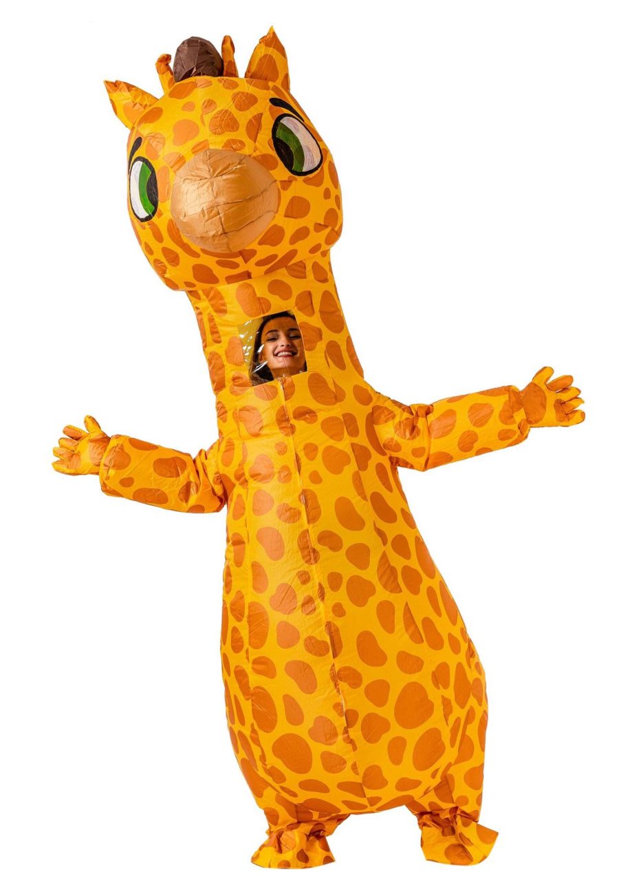 Adult Inflatable Giraffe Costume