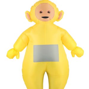 Adult Inflatable Laa-Laa Teletubbies Costume