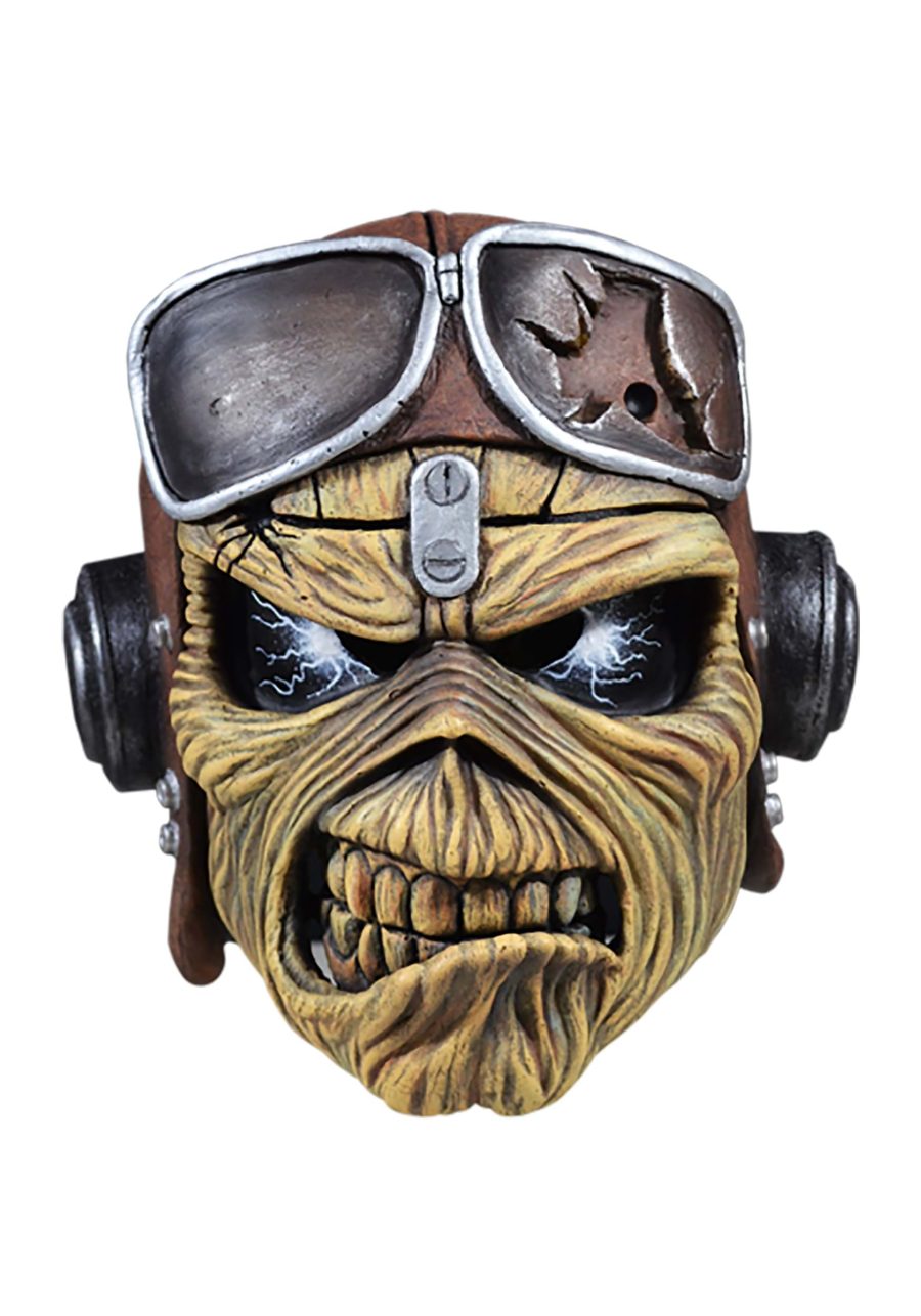 Adult Iron Maiden Aces High Costume Mask