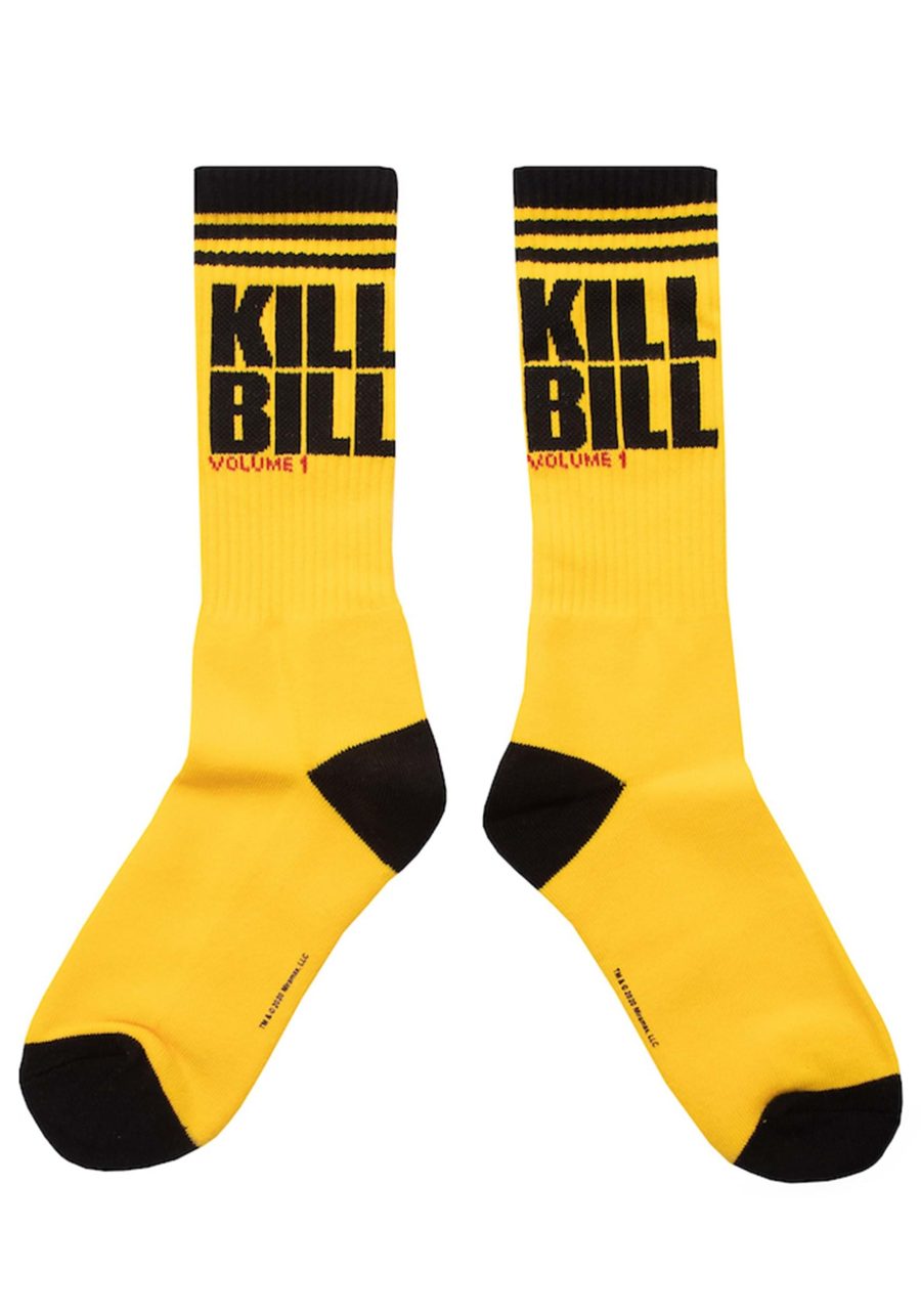 Adult Kill Bill Logo Stripe Socks