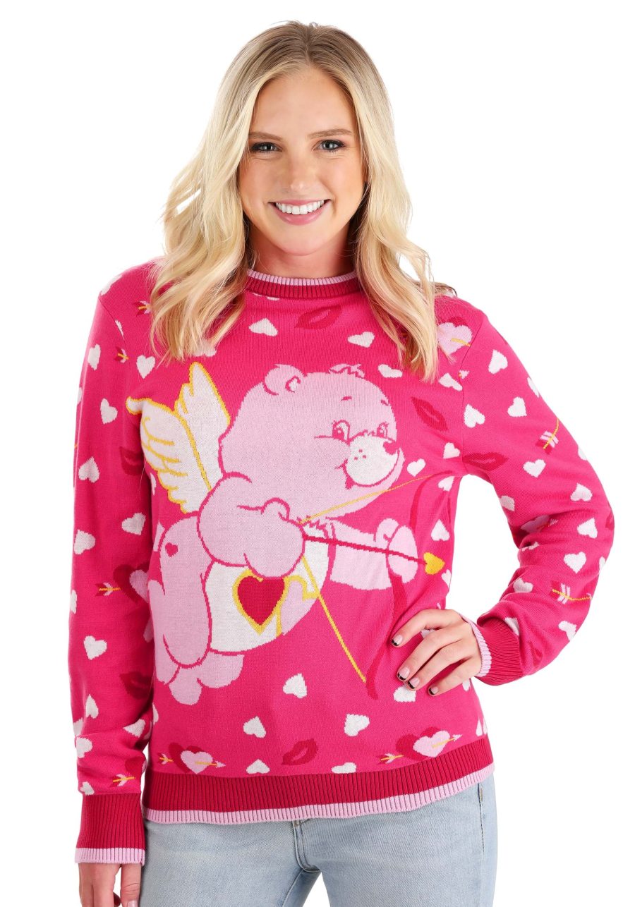 Adult Love A Lot Bear Valentine's Sweater