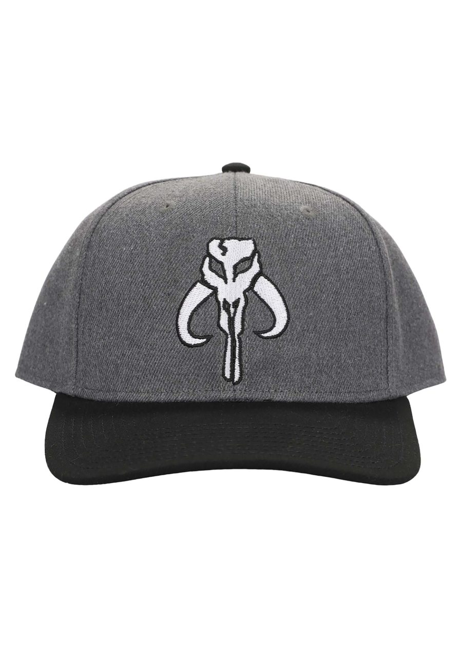 Adult Mandalorian Mythosaur Skull Snapback Hat