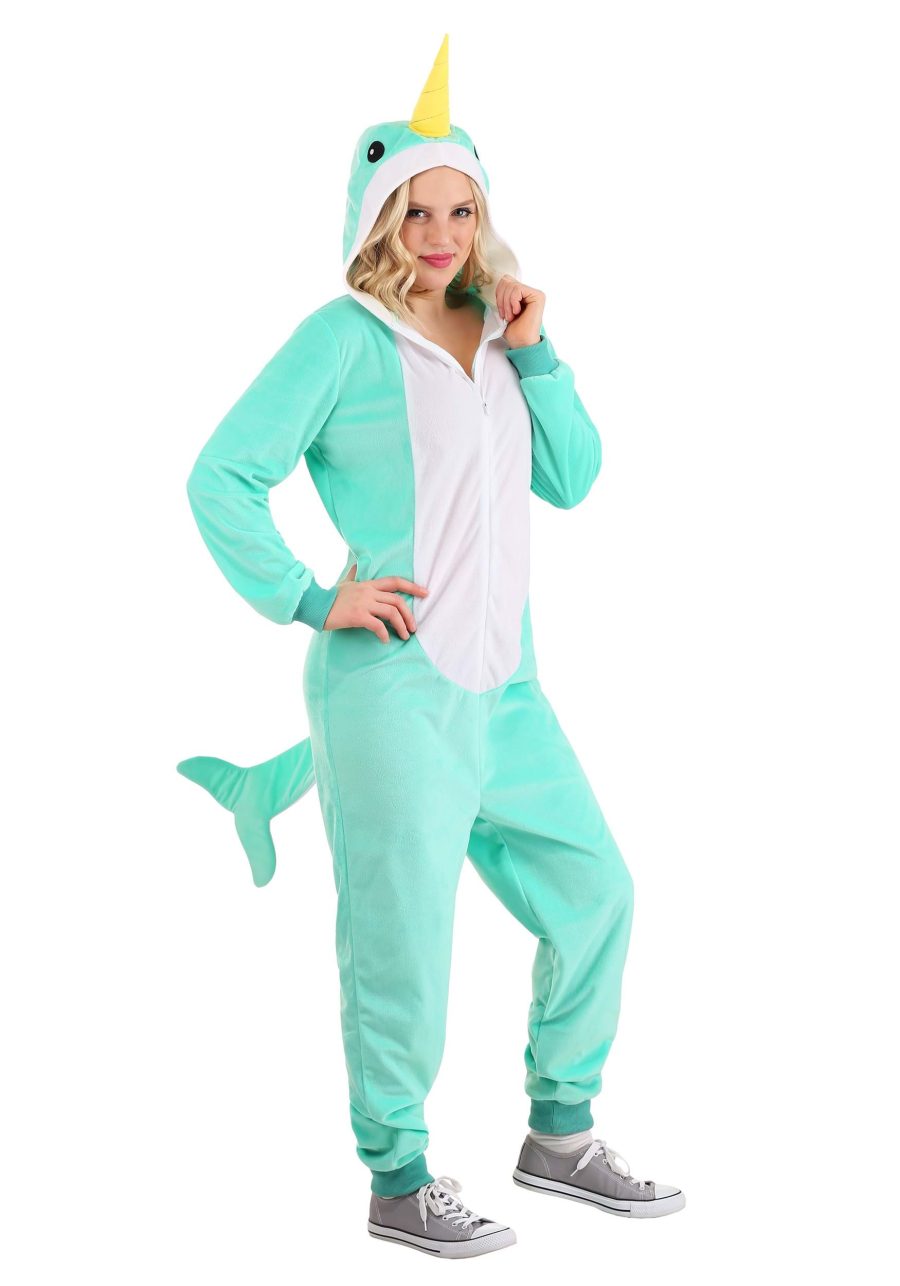 Adult Narwhal Onesie Costume