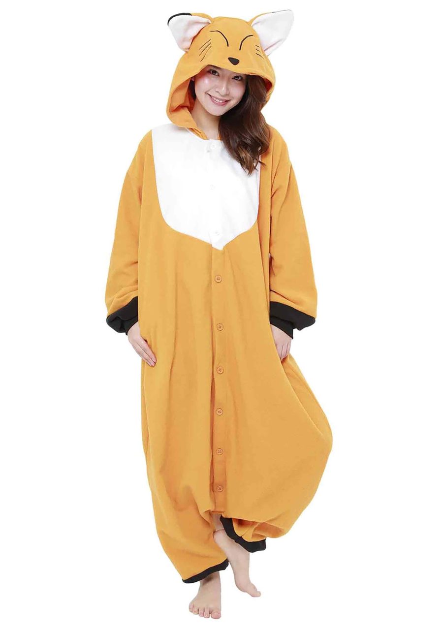 Adult Orange Fox Kigurumi