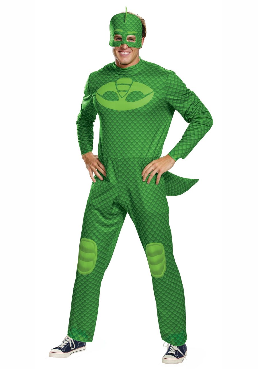 Adult PJ Masks Gekko Classic Costume