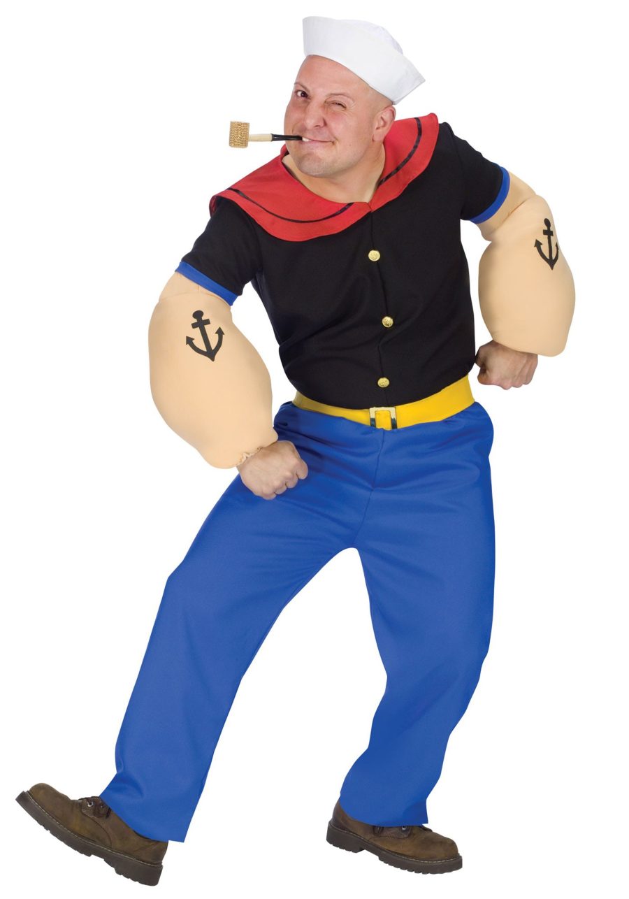 Adult Popeye the Sailorman Costume