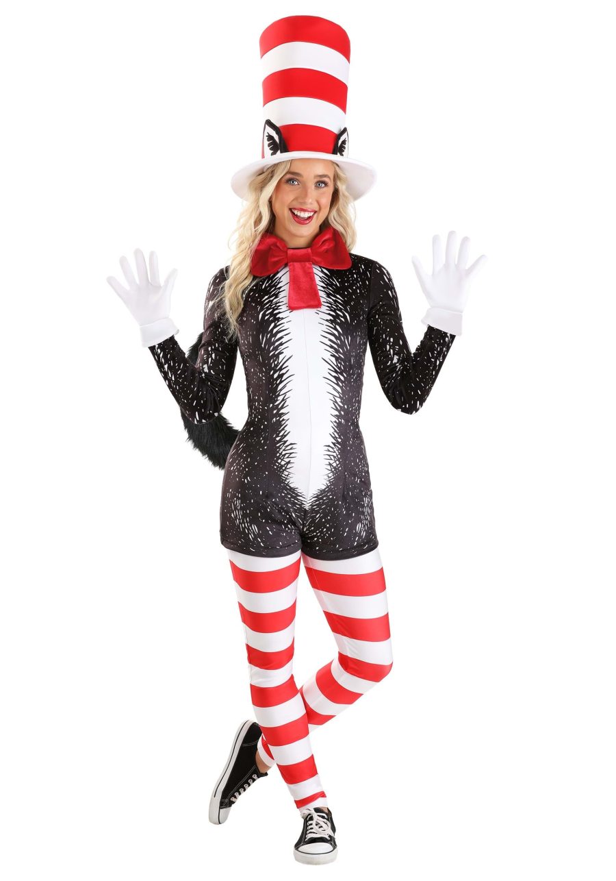 Adult Sassy Cat in the Hat Costume