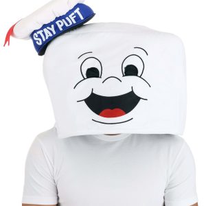 Adult Stay Puft Reversible Costume Hat Mask