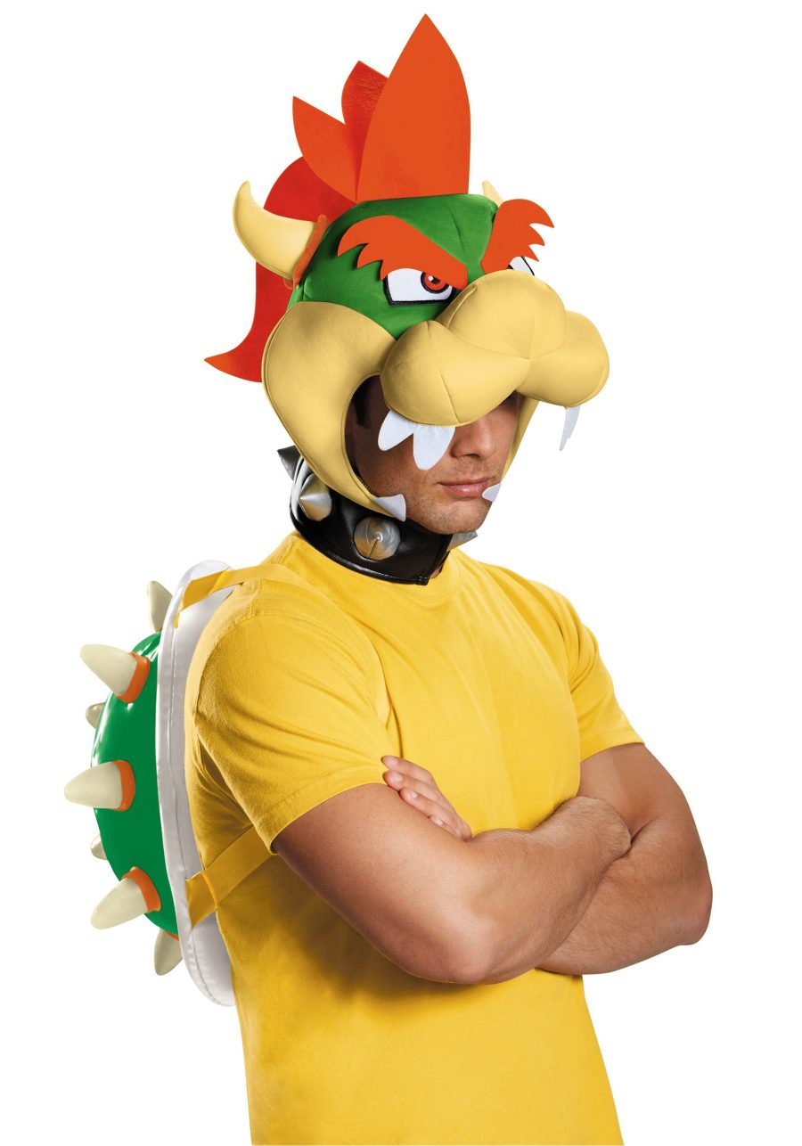 Adult Super Mario Bros. Bowser Accessory Costume Kit