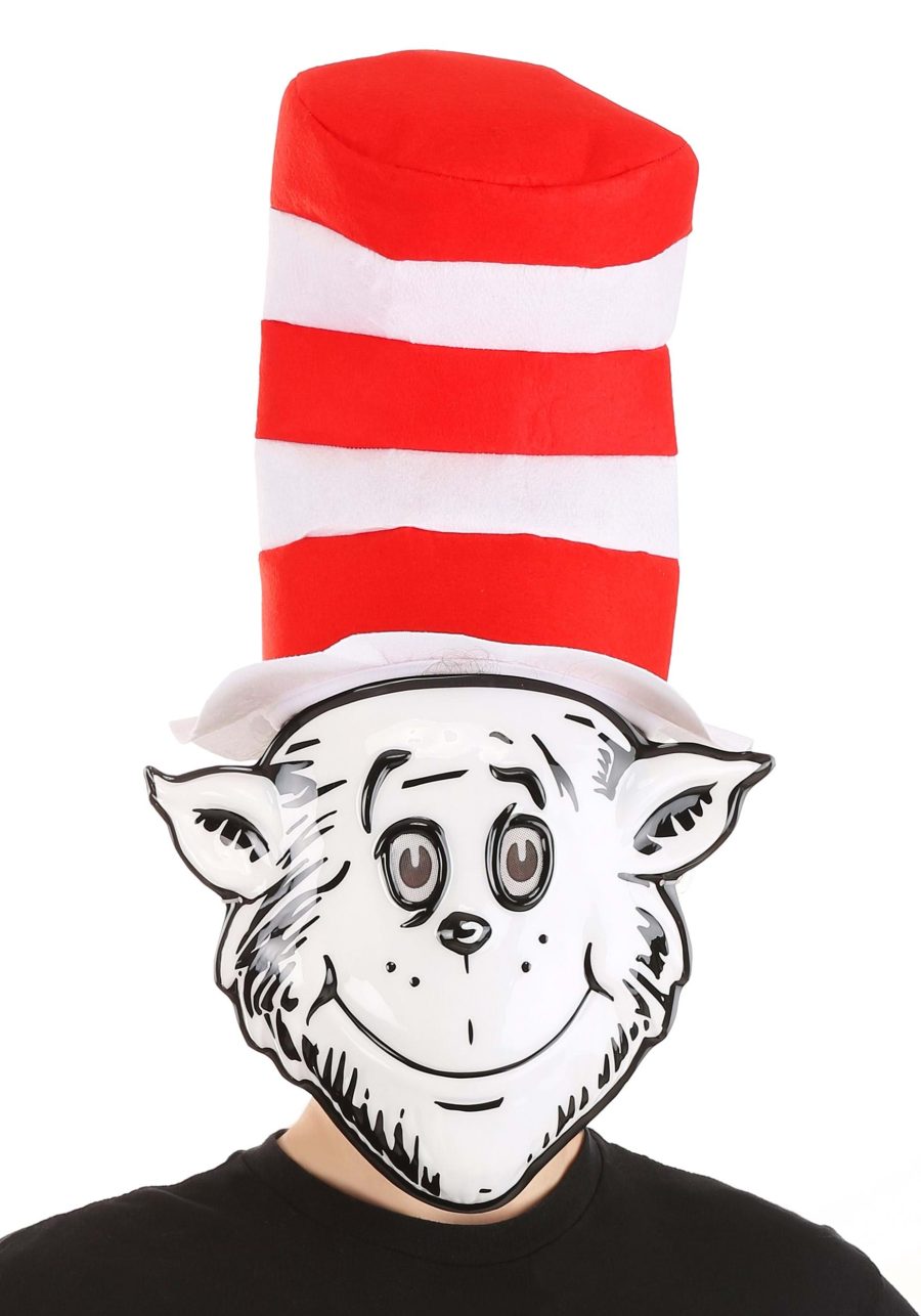 Adult The Cat in the Hat Vacuform Mask & Hat Kit