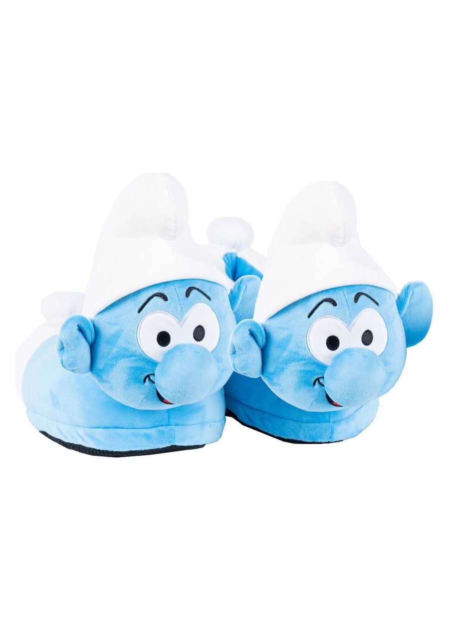 Adult The Smurfs Plush Slippers