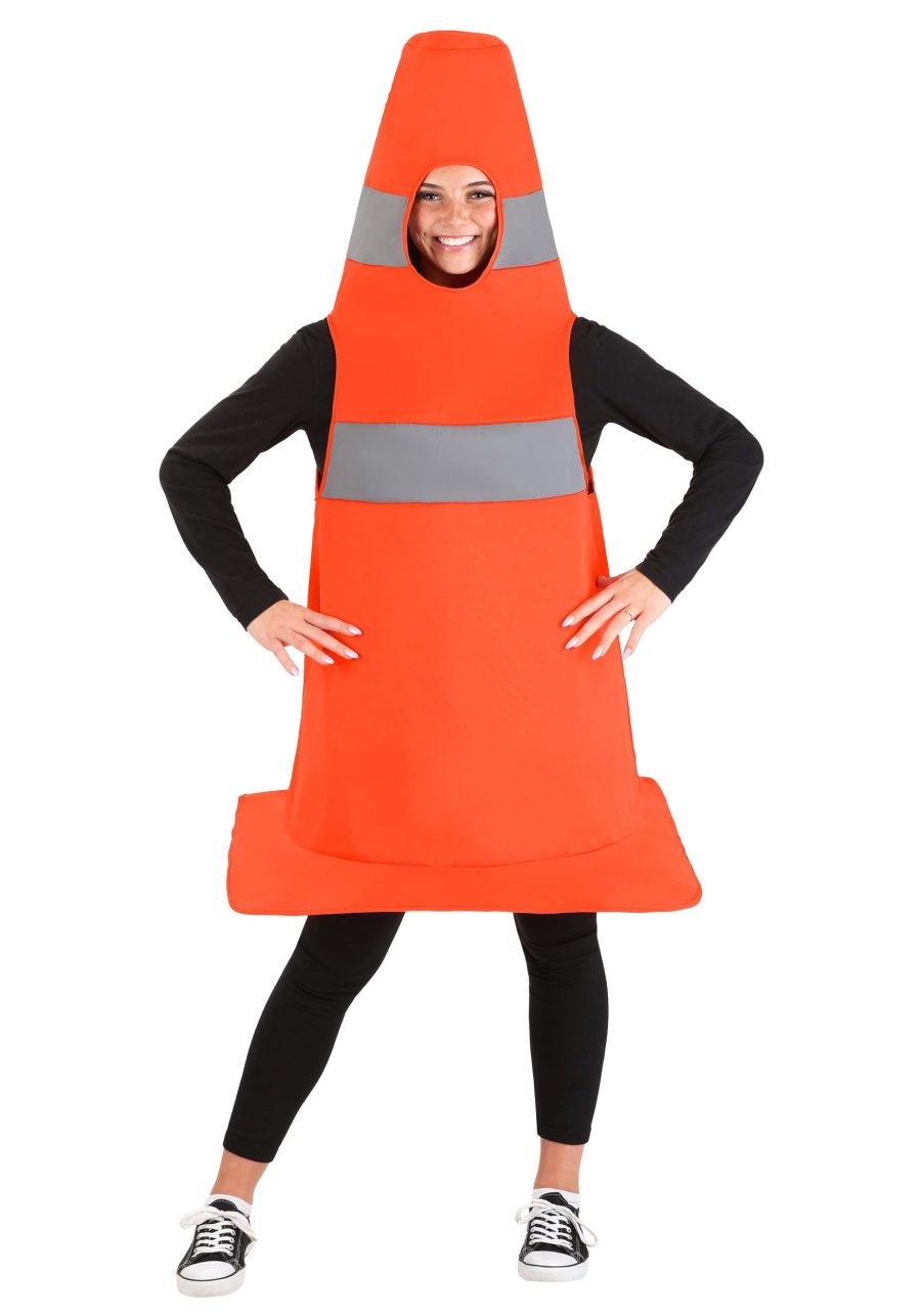 Adult Traffic Cone Costume