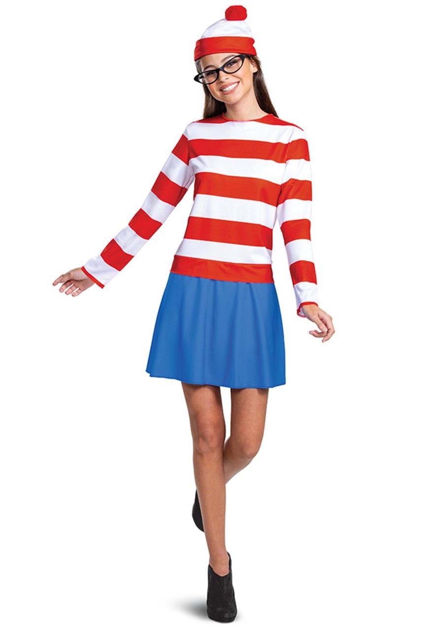 Adult Where's Waldo Classic Wenda Costume