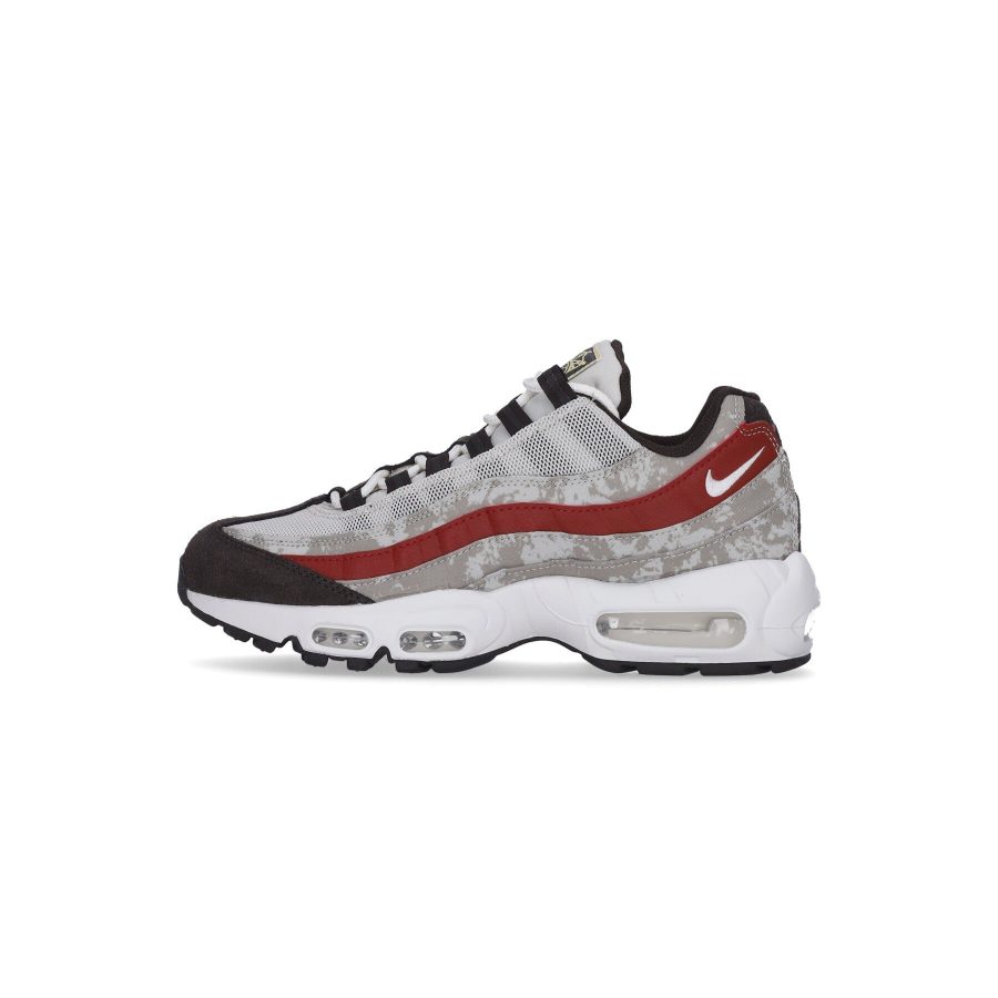 Air Max 95 Se Men's Low Shoe Light Bone/summit White/khaki/dune Red