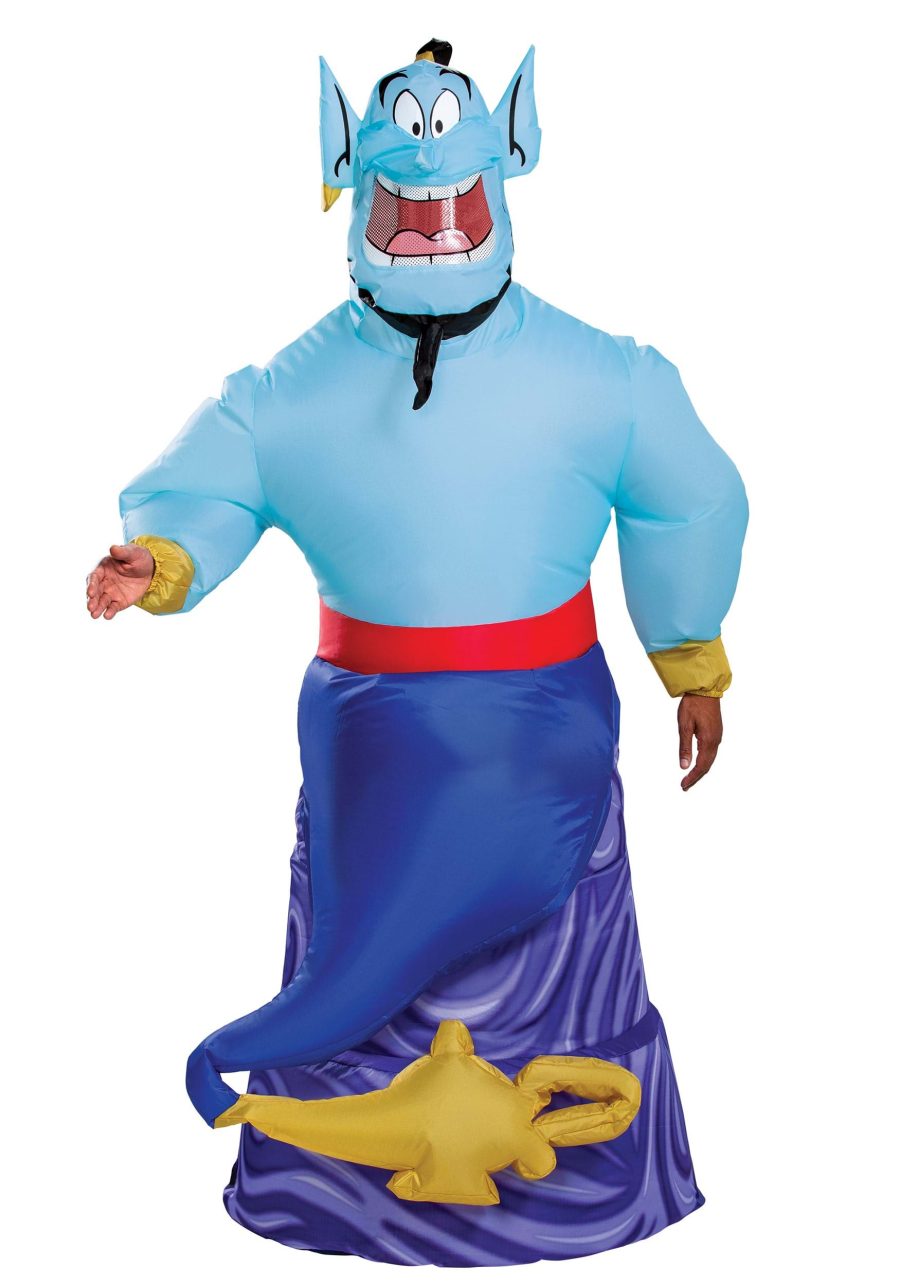 Aladdin (Animated) Adult Genie Inflatable Costume