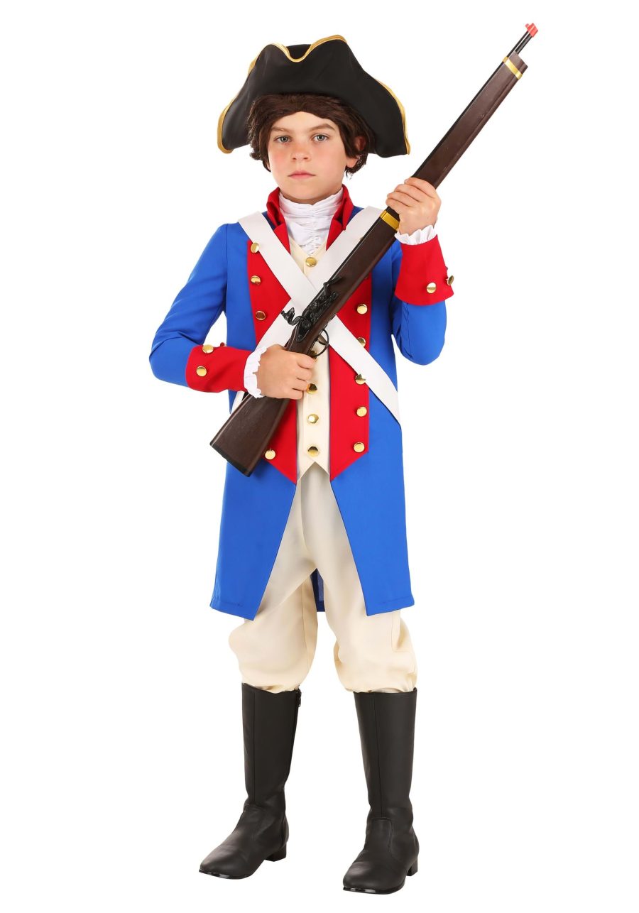 American Revolution Soldier Costume for Kids