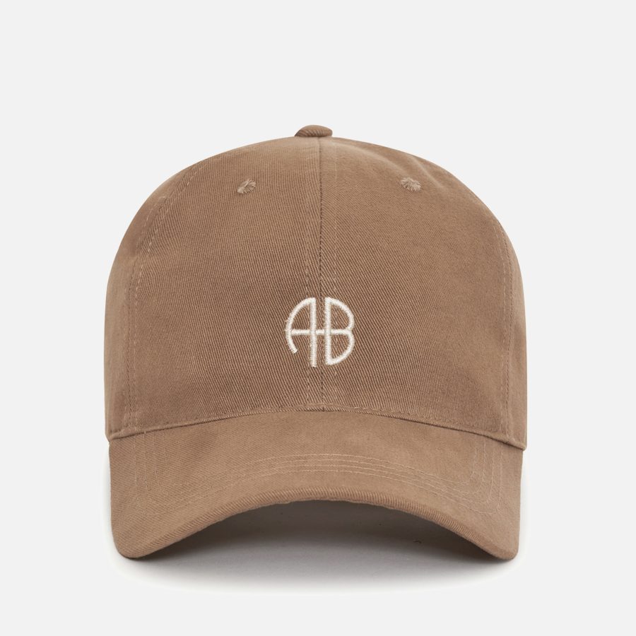 Anine Bing Jeremy AB Cotton-Twill Baseball Cap