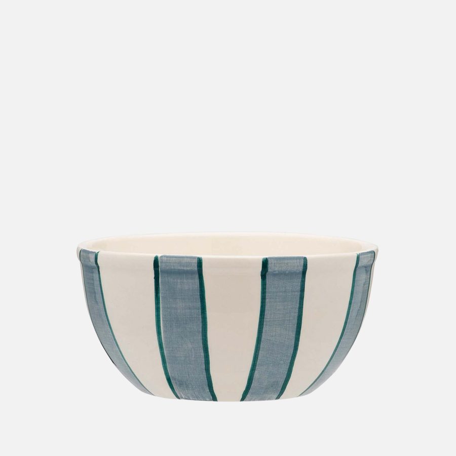 Anna + Nina Powder Striped Yogurt Bowl