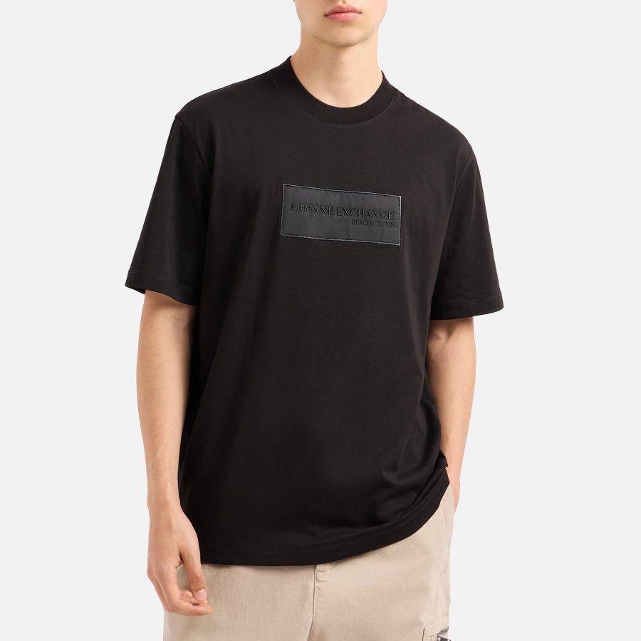 Armani Exchange Black Edition Cotton-Jersey T-Shirt - S