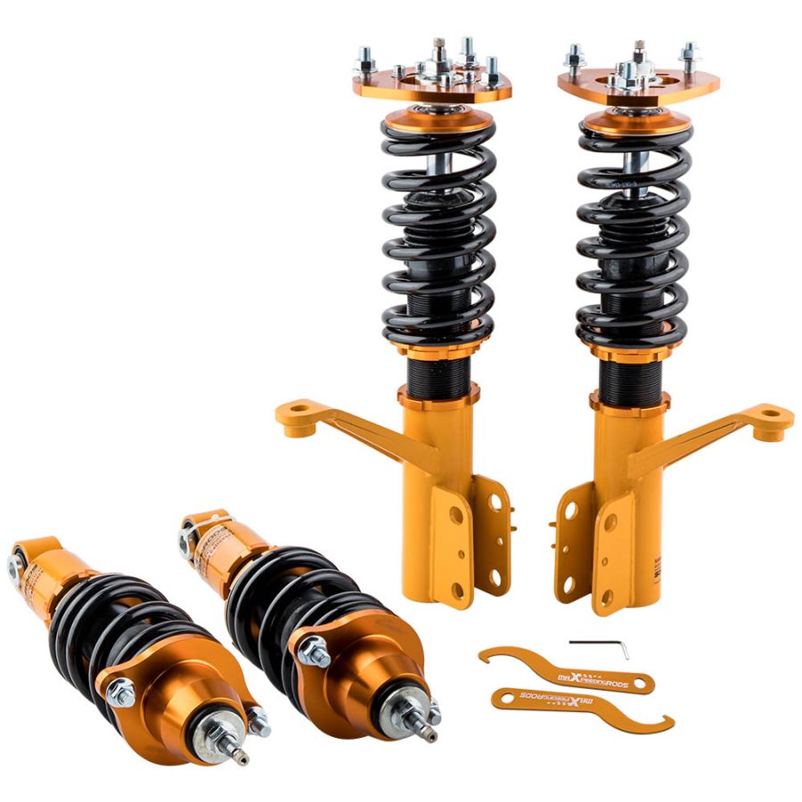 Assembly Coilover Kits compatible for Honda Element 2003-2011 Adj. Height Shock Absorbers lowering kit