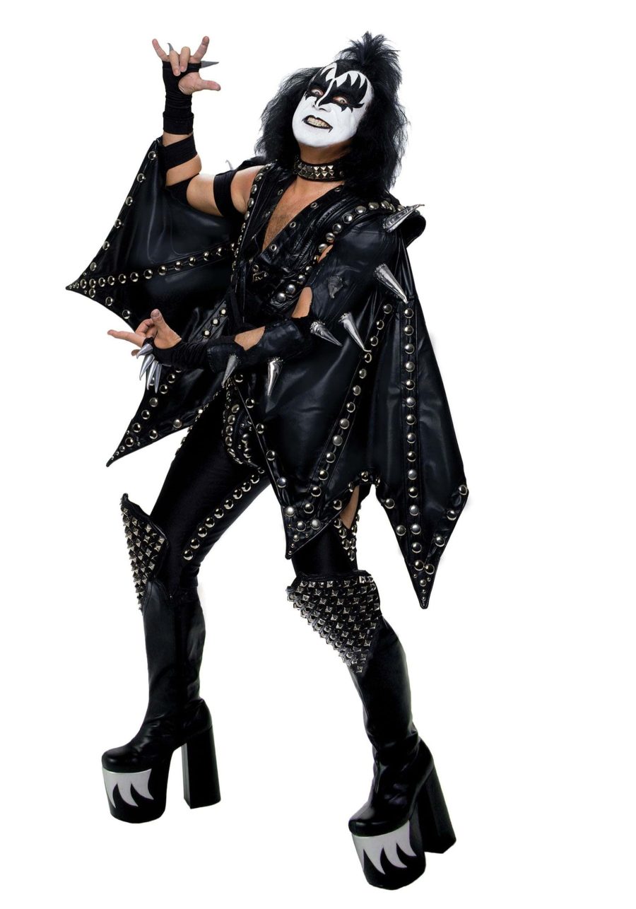 Authentic KISS Gene Simmons Demon Costume for Adults