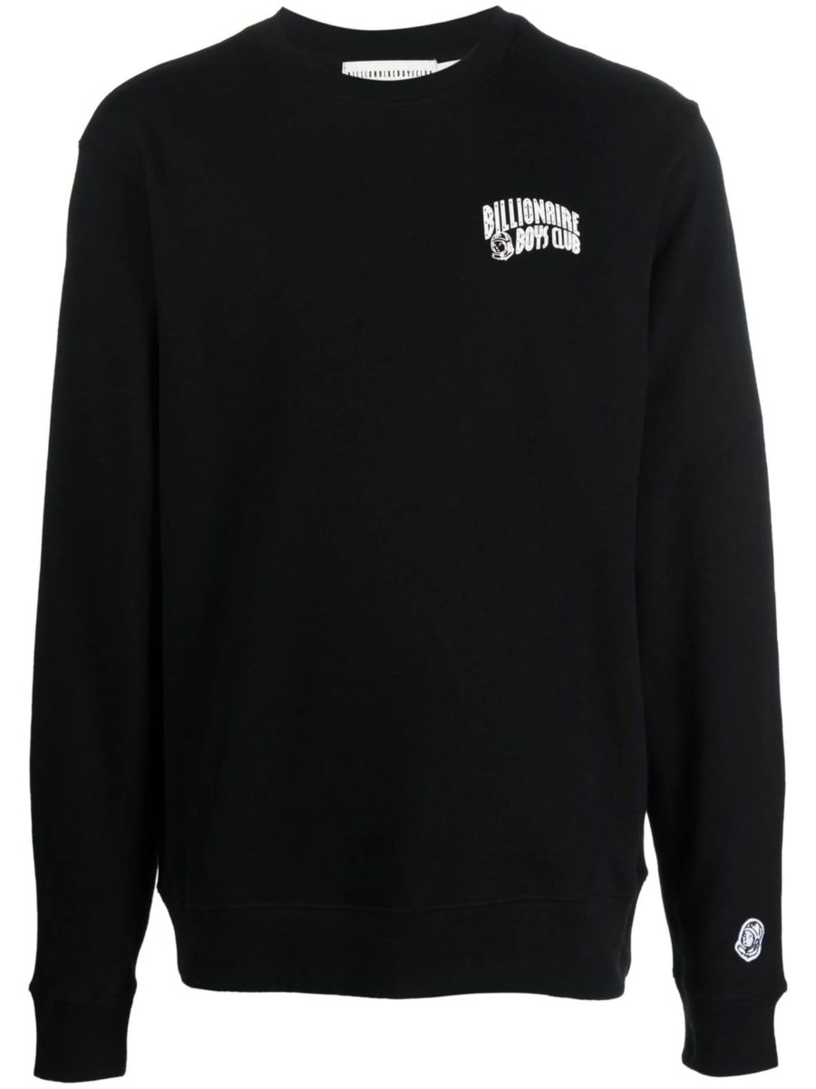 BILLIONAIRE BOYS CLUB Small Arch Logo Sweatshirt Black