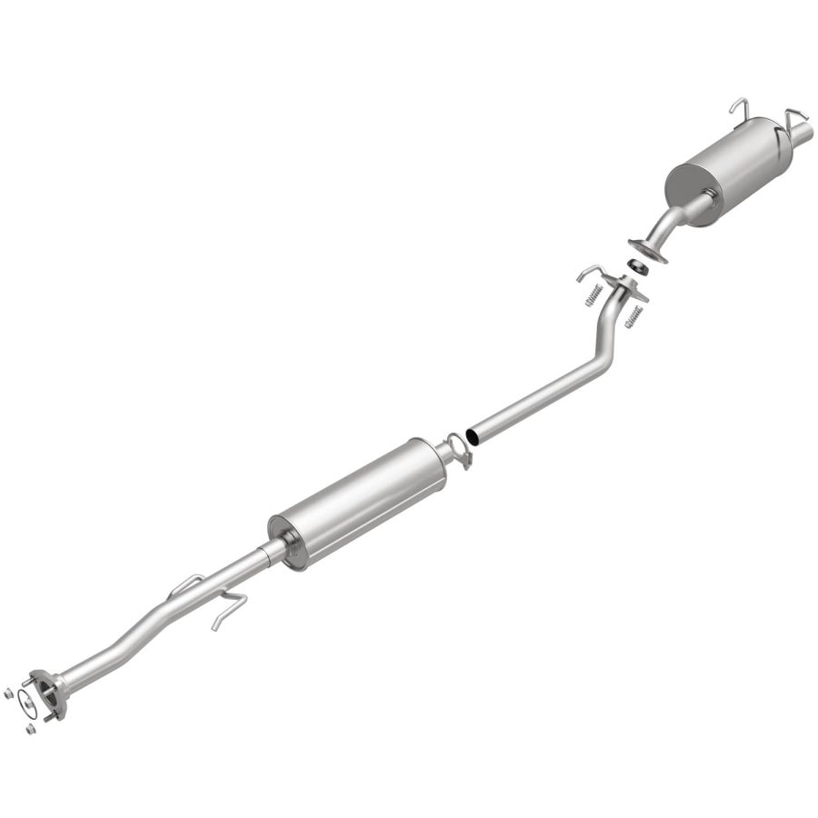 BRE EXHAUST 106-0086 Direct-Fit Replacement Exhaust System For 2007-2009 Honda CR-V 2.4L