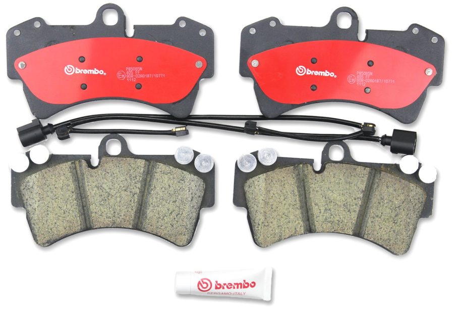 BREMBO P85065N Front Brake Pad; NAO; FMSI Number D977-7878/ D1014-7878; Ceramic; Set Of 4