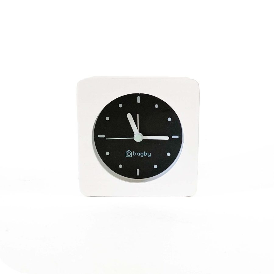 Bagby EMF-Free Minimalist Silent Analog Alarm Clock