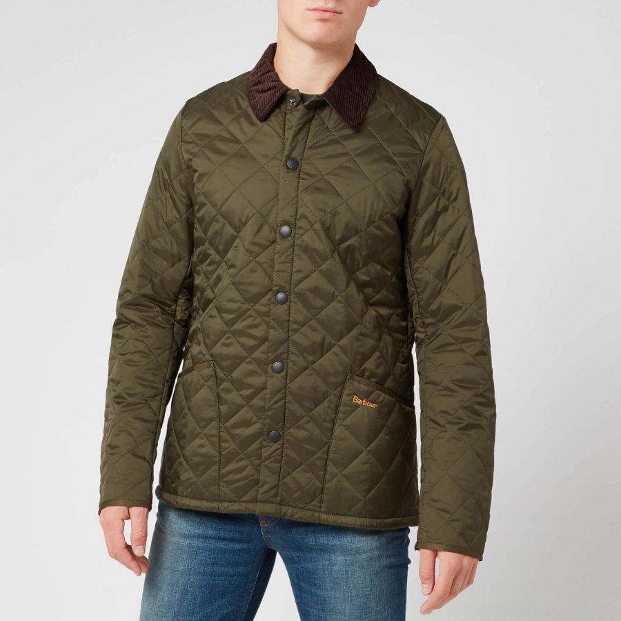 Barbour Heritage Liddesdale Quilted Shell Jacket - M