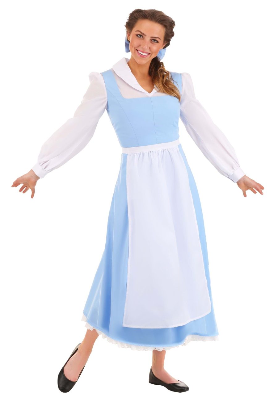 Beauty and the Beast Belle Blue Costume Dress for Women