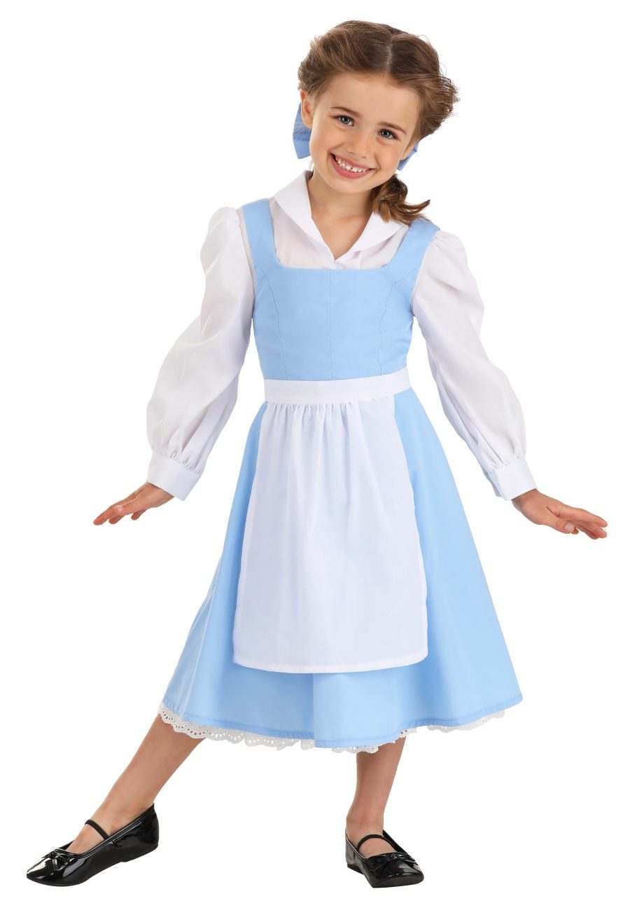 Beauty and the Beast Belle Blue Dress Costume for Toddlers