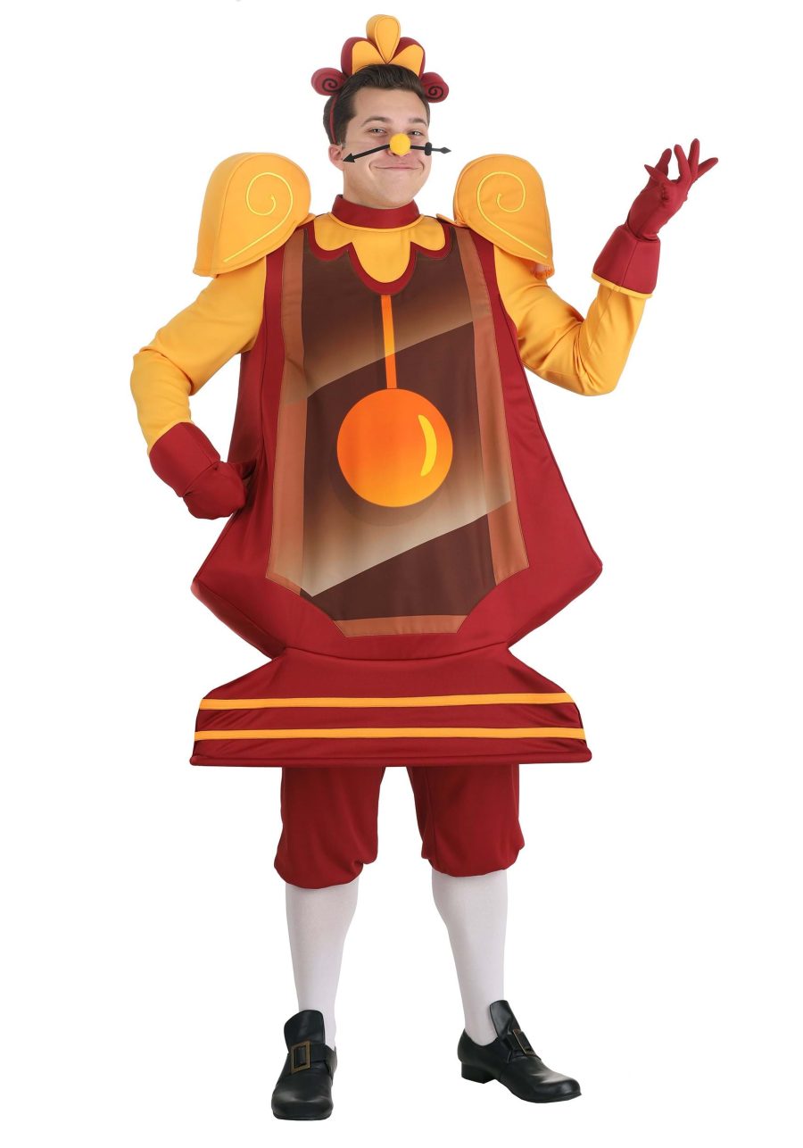 Beauty and the Beast Cogsworth Costume for Men